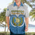 Personalised Guatemala Independence Day Hawaiian Shirt Guatemalan Coat of Arms Mix Maya Pattern - Wonder Print Shop