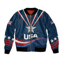 Custom USA Star Medal Bomber Jacket United States of America Champion - Wonder Print Shop