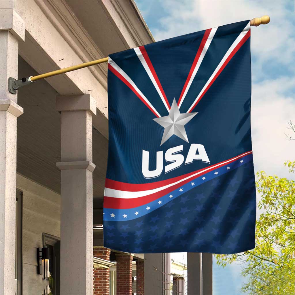 USA Star Medal Garden Flag United States of America Champion - Wonder Print Shop