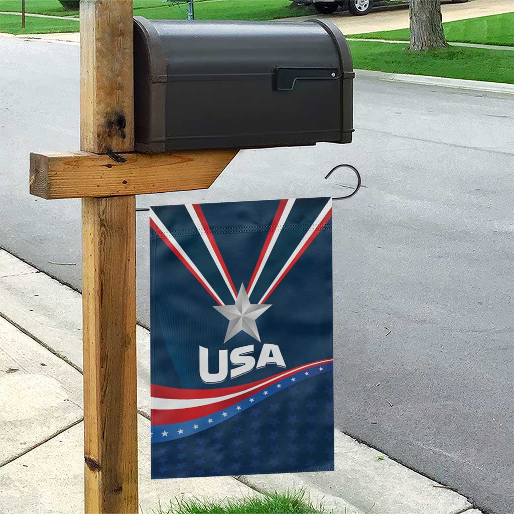 USA Star Medal Garden Flag United States of America Champion - Wonder Print Shop