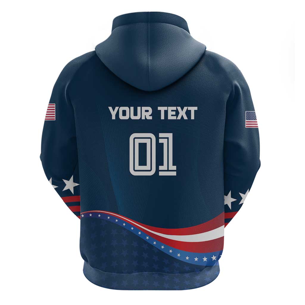 Custom USA Star Medal Hoodie United States of America Champion - Wonder Print Shop