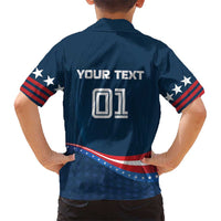 Custom USA Star Medal Kid Hawaiian Shirt United States of America Champion - Wonder Print Shop