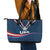 USA Star Medal Leather Tote Bag United States of America Champion - Wonder Print Shop