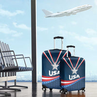 USA Star Medal Luggage Cover United States of America Champion - Wonder Print Shop