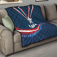 USA Star Medal Quilt United States of America Champion - Wonder Print Shop