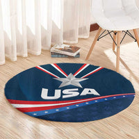 USA Silver Star Medal Round Carpet Team USA Champion