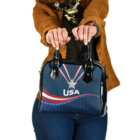 USA Silver Star Medal Shoulder Handbag Team USA Champion