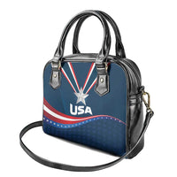 USA Silver Star Medal Shoulder Handbag Team USA Champion