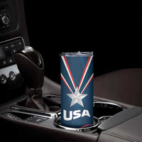 USA Star Medal Skinny Tumbler United States of AmericaChampion - Wonder Print Shop