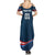 Custom USA Star Medal Summer Maxi Dress United States of America Champion - Wonder Print Shop