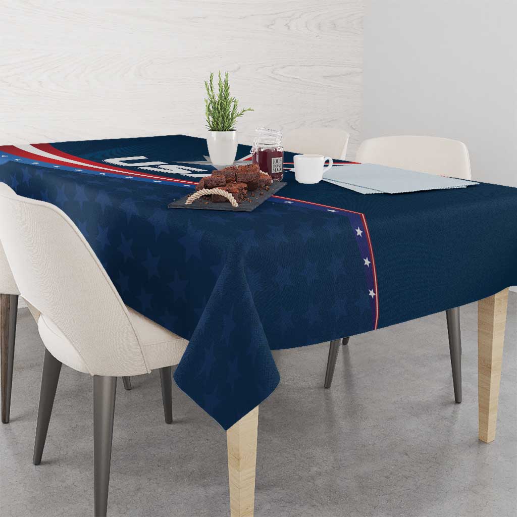 USA Star Medal Tablecloth United States of America Champion - Wonder Print Shop