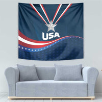 USA Star Medal Tapestry United States of America Champion - Wonder Print Shop