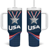 USA Star Medal Tumbler With Handle United States of America Champion - Wonder Print Shop