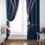 USA Star Medal Window Curtain United States of America Champion - Wonder Print Shop