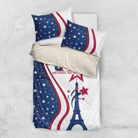 USA Eiffel Tower Bedding Set One Nation One Team - Wonder Print Shop