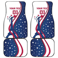 USA Eiffel Tower Car Mats One Nation One Team - Wonder Print Shop