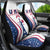 USA Eiffel Tower Car Seat Cover One Nation One Team - Wonder Print Shop