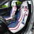USA Eiffel Tower Car Seat Cover One Nation One Team - Wonder Print Shop