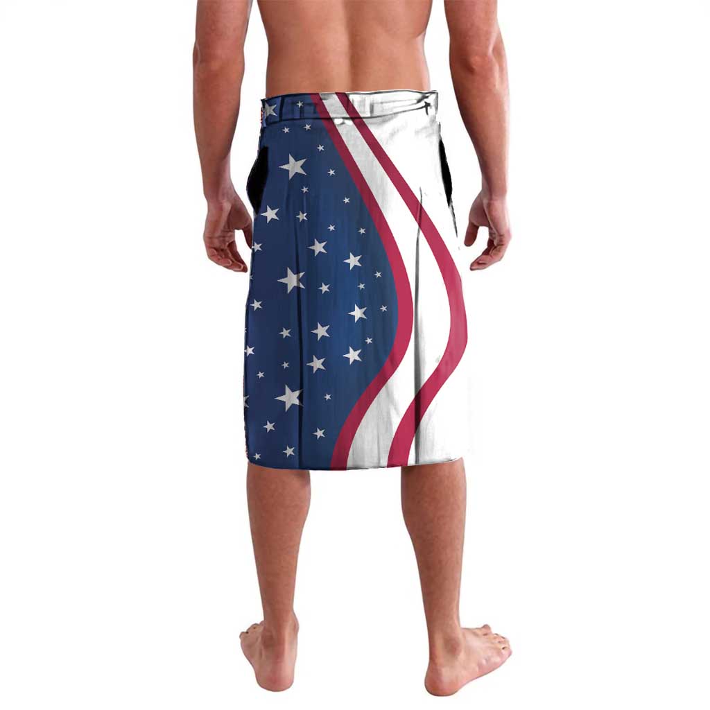 Custom USA Eiffel Tower Lavalava One Nation One Team - Wonder Print Shop