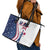 USA Eiffel Tower Leather Tote Bag One Nation One Team - Wonder Print Shop