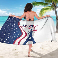 USA Eiffel Tower Sarong One Nation One Team - Wonder Print Shop