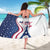 USA Eiffel Tower Sarong One Nation One Team - Wonder Print Shop
