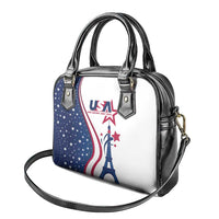 USA Eiffel Tower Shoulder Handbag One Nation One Team