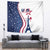 USA Eiffel Tower Tapestry One Nation One Team - Wonder Print Shop