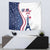 USA Eiffel Tower Tapestry One Nation One Team - Wonder Print Shop