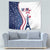 USA Eiffel Tower Tapestry One Nation One Team - Wonder Print Shop