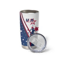 USA Eiffel Tower Tumbler Cup One Nation One Team - Wonder Print Shop