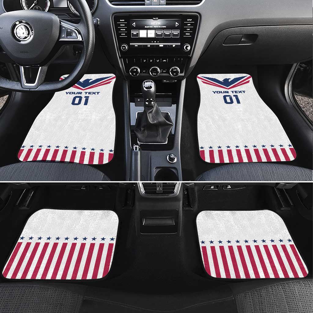 USA 2024 Eiffel Tower Car Mats United States Summer Sport - Wonder Print Shop