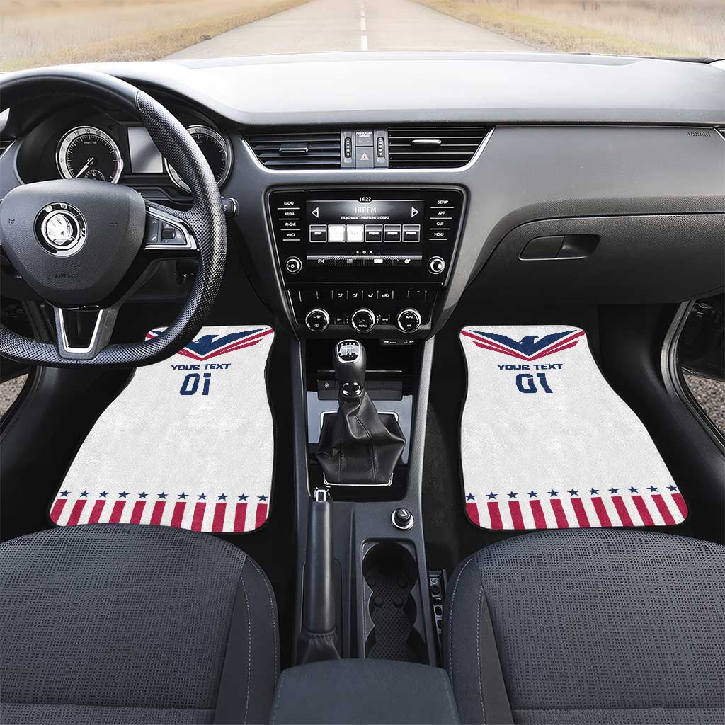 USA 2024 Eiffel Tower Car Mats United States Summer Sport - Wonder Print Shop