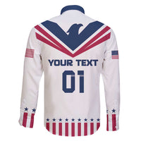 Custom USA 2024 Eiffel Tower Family Matching Mermaid Dress and Hawaiian Shirt United States Summer Sport - Wonder Print Shop