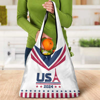 USA 2024 Eiffel Tower Grocery Bag United States Summer Sport