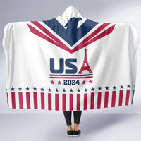 USA 2024 Eiffel Tower Hooded Blanket United States Summer Sport