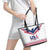 USA 2024 Eiffel Tower Leather Tote Bag United States Summer Sport - Wonder Print Shop