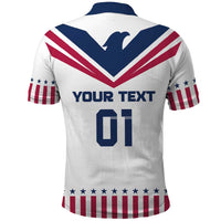 Custom USA 2024 Eiffel Tower Polo Shirt United States Summer Sport - Wonder Print Shop
