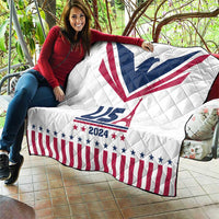 USA 2024 Eiffel Tower Quilt United States Summer Sport - Wonder Print Shop