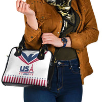 USA 2024 Eiffel Tower Shoulder Handbag United States Summer Sport