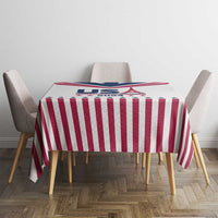 USA 2024 Eiffel Tower Tablecloth United States Summer Sport - Wonder Print Shop