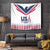 USA 2024 Eiffel Tower Tapestry United States Summer Sport - Wonder Print Shop