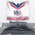 USA 2024 Eiffel Tower Tapestry United States Summer Sport - Wonder Print Shop