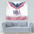 USA 2024 Eiffel Tower Tapestry United States Summer Sport - Wonder Print Shop