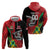 Custom Amazon Warriors Vs Knight Riders Hoodie Trinbago and Guyana Face Off Cricket LT01