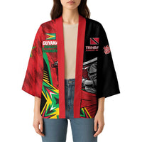 Custom Amazon Warriors Vs Knight Riders Kimono Trinbago and Guyana Face Off Cricket LT01
