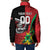 Custom Amazon Warriors Vs Knight Riders Padded Jacket Trinbago and Guyana Face Off Cricket LT01