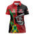Custom Amazon Warriors Vs Knight Riders Women Polo Shirt Trinbago and Guyana Face Off Cricket LT01