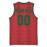 Custom Morocco 2026 Football Basketball Jersey Atlas Lionesses Born Winners