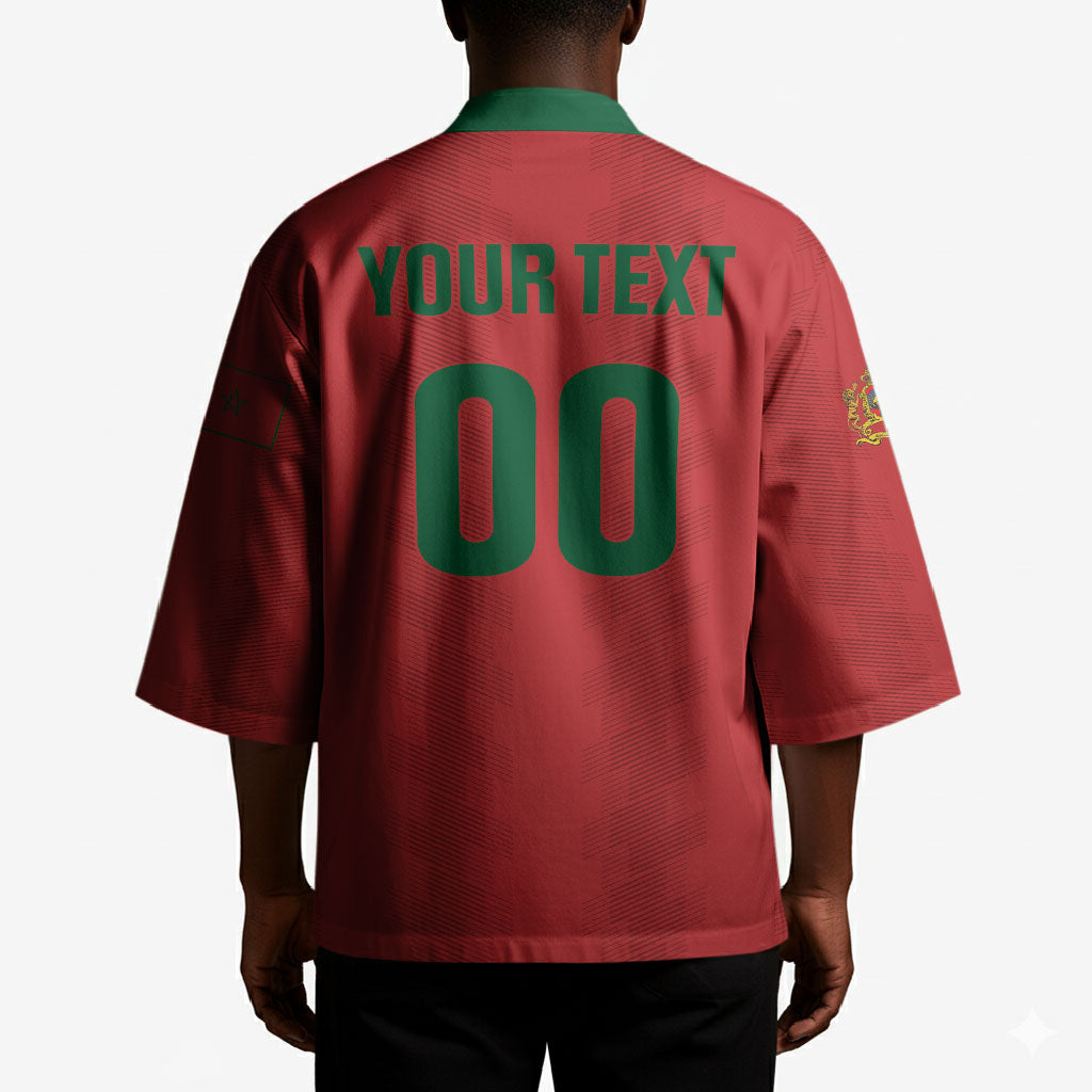 Custom Morocco 2026 Football Kimono Atlas Lionesses Born Winners